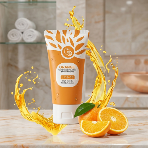 Orange Brightening Exfoliating Gel – Deep Cleanse & Glow Skin Formula