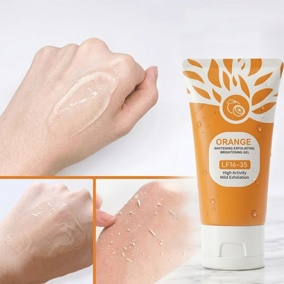 Orange Brightening Exfoliating Gel – Deep Cleanse & Glow Skin Formula